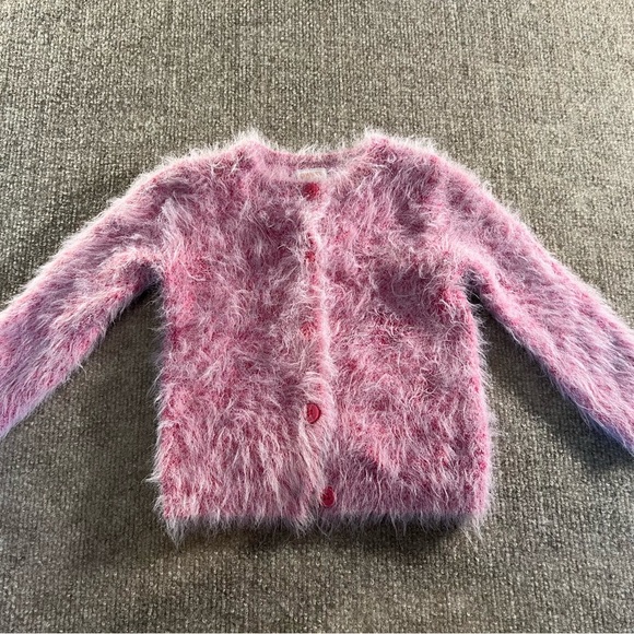 Gymboree Pink Fuzzy Kids Jacket - Picture 1 of 2
